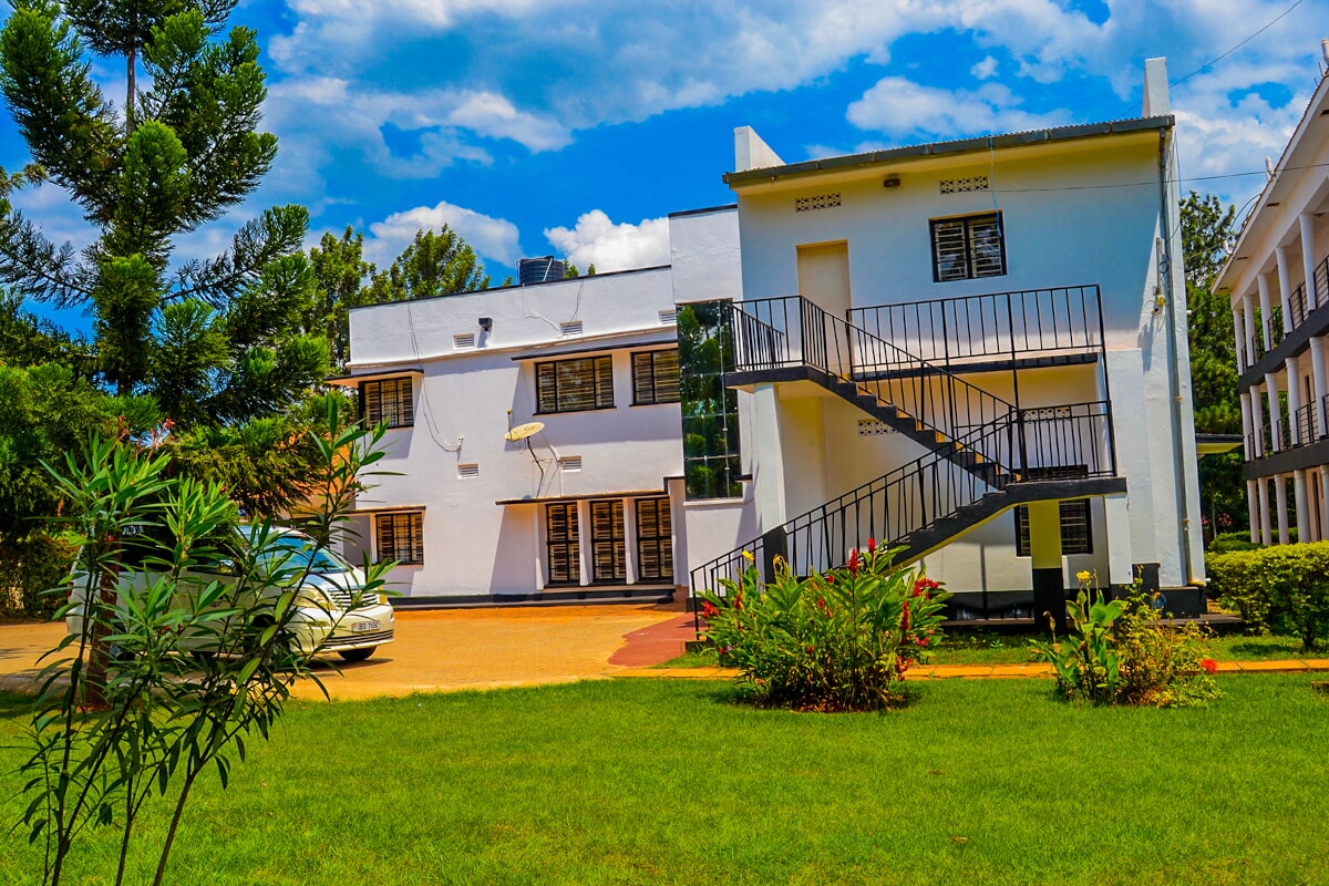 Green gardens at Bilkon Hotel